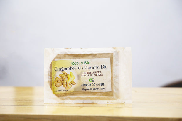 Gingembre en poudre bio