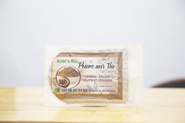 Poivre noir bio moulu