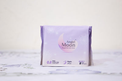 Serviette de menstruation Angel Moon - Jour et Nuit