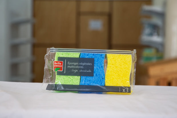 Éponges de vaisselle - 3 pièces