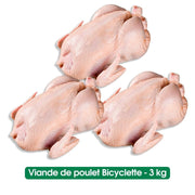 Viande de poulet Bicyclette entier
