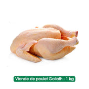 Viande poulet Goliath entier